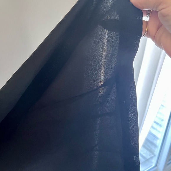 Black straight leg trousers (sz22) - Picture 2 of 5